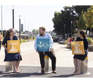 Image for Minister Harris welcomes two TU Dublin teams to the SFI National Challenge Fund