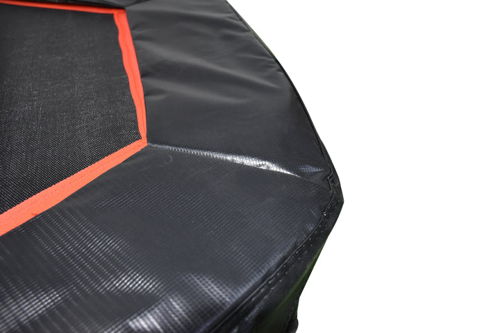 Teamson by Crowntec 50'' UV-Resistant Hexagonal Trampoline with Handlebar