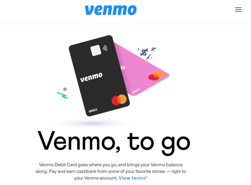 Venmo Debit Mastercard 