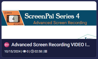 ScreenPal 4 - Advance Screen Recording