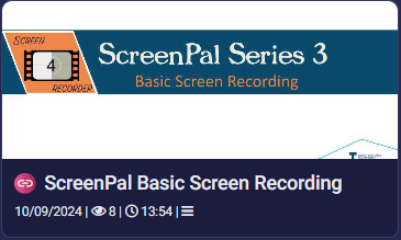 Basic Screen Recording